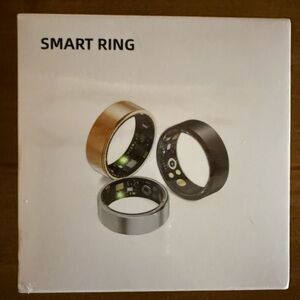 Elegant Smart Ring - Stainless Steel- Ring size 10